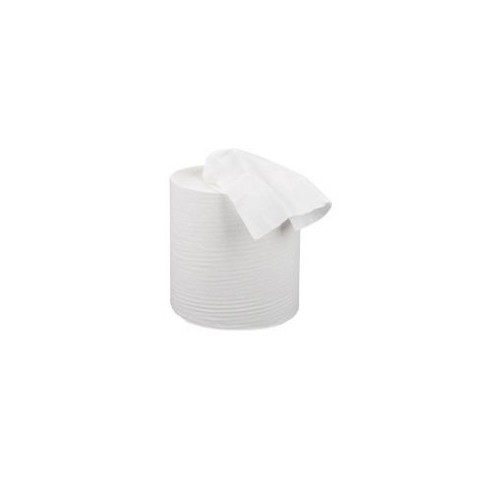 White Mini Centrefeed Rolls 2 Ply 60 Metres, Pack of 12