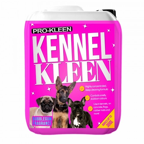 Pro-Kleen Kennel Kleen Disinfectant Bubblegum Fragrance, 10 Litre Drum