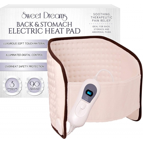 Sweet Dreams Back and Stomach Therapeutic Electric Heat Pad