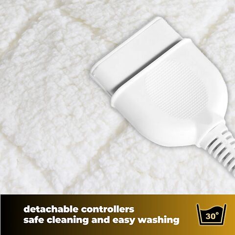 Detachable controls for safe cleaning and easy washing