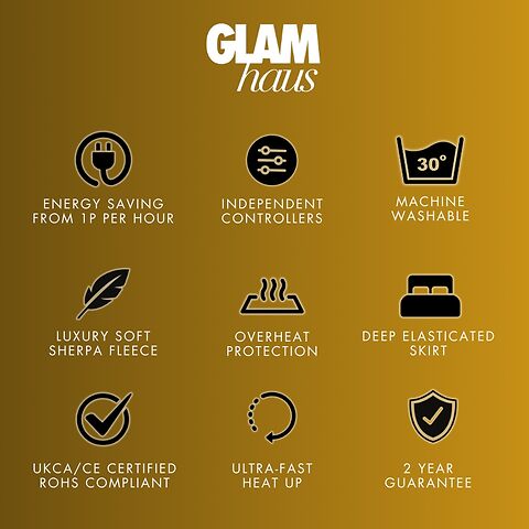 Glanhaus electric blanket features and benefits