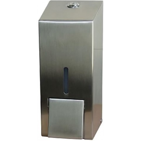 800ml Grade 304 Brushed Stainless Steel Soap or Alcohol Hand Gel Dispenser