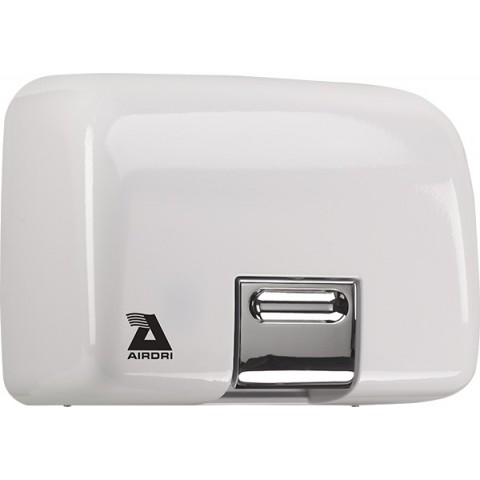 Airdri Quarto White Tough Classic Hand and Face Dryer, 2KW