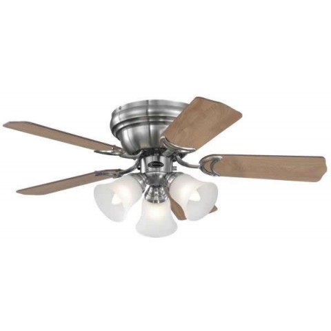 Westinghouse Contempra Trio 36 Inch, 36 Inch Ceiling Fan Without Light Flush Mount