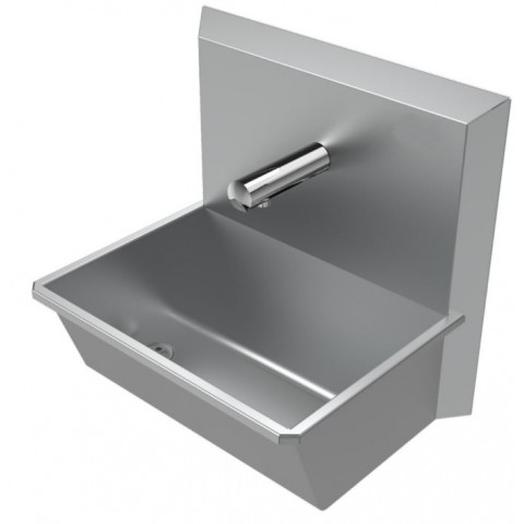 Eco Hand Wash Sink Stainless Knee Push Tap Operation