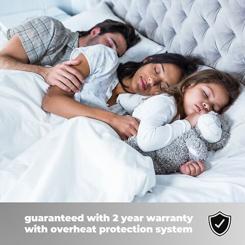 Guaranteed with 2 year warranty and overheat protection system