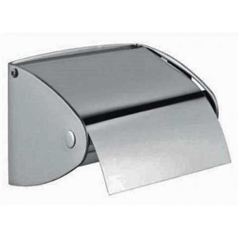 Executive + Brushed Stainless Steel Toilet Roll Holder