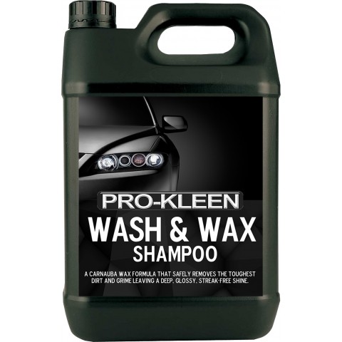 5l Pro Kleen Professional Vehicle Wash And Wax Car Shampoo Hsd Online