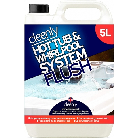 Cleenly Hot Tub System Flush Cleaner 1/5L