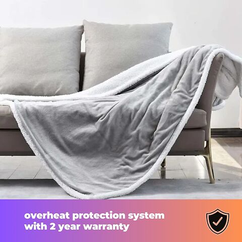 Overheat protection and 2 year warranty