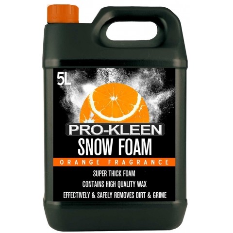 5L Pro-Kleen Orange Snow Foam