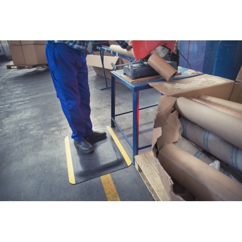 Kleen-Komfort Safety Anti Fatigue Ergonomic Relief Rubber Mat