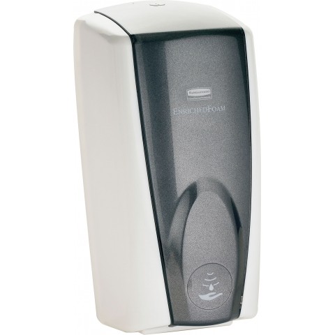 Rubbermaid White and Grey Automatic No Touch Auto Foam Dispenser, 1.1 Litres