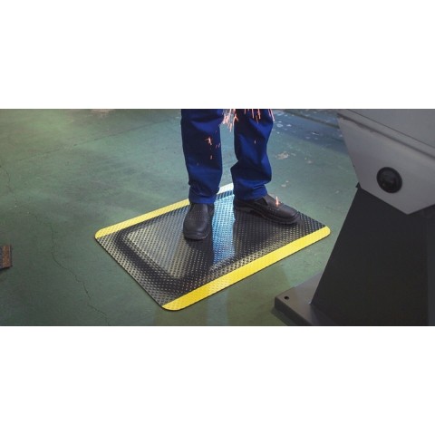 Kleen-Komfort Safety Anti Fatigue Ergonomic Relief Rubber Mat