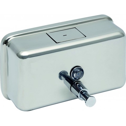 Polished Stainless Steel Soap and Hand Sanitiser Dispenser 1.2L