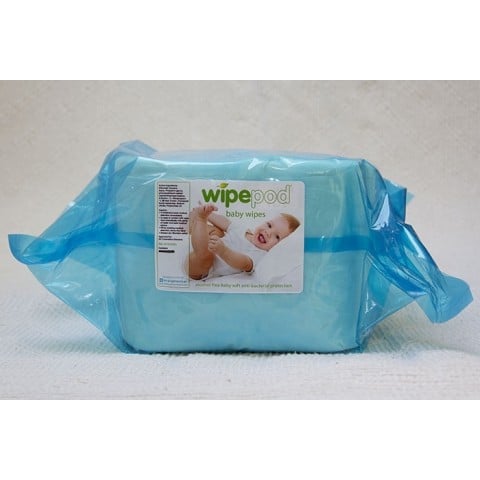 WIPEPOD® | Baby Hygiene Wipes | Case Of 4 Rolls | 400 Wipes Per Roll