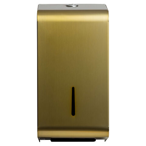 Opal Satin Brass 2 Roll Tissue Dispenser Front (1).jpg