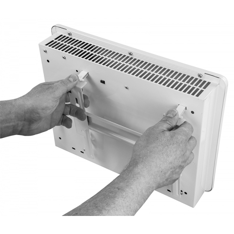Levante 500W Slimline Digital Panel Heater ECOPANELS500 White 