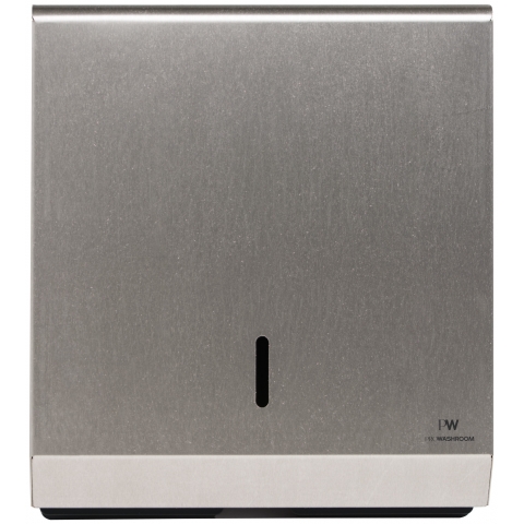 Pro Washroom Grade 304 Brushed Stainless Steel Paper Towel Dispenser