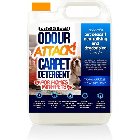 Pro-Kleen Odour Attack for Pets Carpet Cleaner Solution with Urine Digester