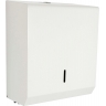 White Stainless Steel Multifold Paper Towel Dispenser