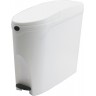 White Pedal Operated Sanitary Bin, 20 Litre Capacity