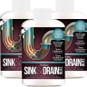 3 x 1 Litres Pro-Kleen Sink and Drain Blitz Opener and Unblocker