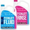 Pro-Kleen Caravan Toilet Chemical Pink and Blue 2L