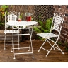 Glamhaus Seville Outdoor Bistro Table and 2 Chair Set