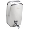 Pro Washroom Bulk Fill Stainless Steel Soap and Hand Sanitiser Dispenser 1L