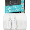 Cozy Night Super King Size Electric Blanket With Corner Straps