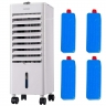 MYLEK Portable Push Button Air Cooler 4L with Ice Packs