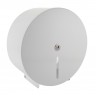 White Stainless Steel Mini Jumbo Toilet Roll Dispenser