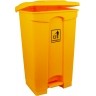 Pedal Operated Yellow Nappy and Multipurpose Waste Bin, 45 Litres
